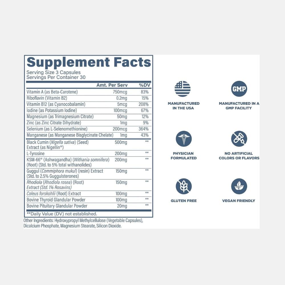 REVIVE THYROID SUPPORT 90 CAPS 1