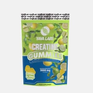 YAVA LABS CREATINE GUMMIES LEMON&LIME 60 GUMMIES
