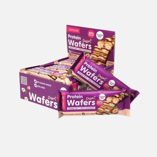 Chikalab Protein Wafers Creamy Nut 40g Img 3