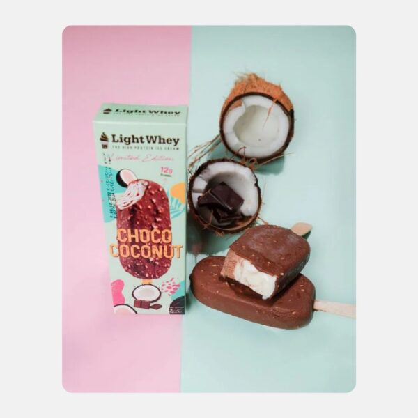 Light Whey Choco Coconut Protein Ice Cream 120ml 2