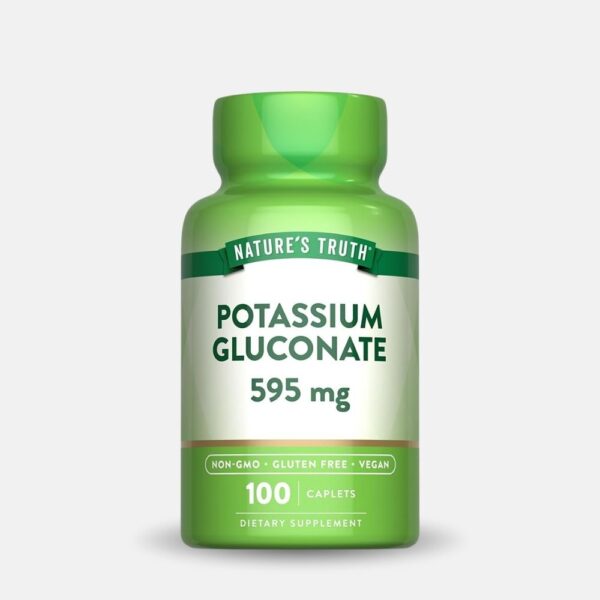 Natures Truth Potassium Gluconate 100 Caps