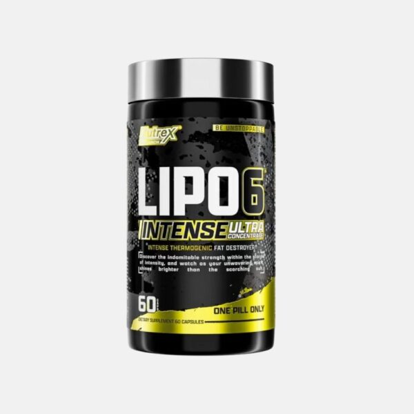 Nutrex Lipo6 Black Intense Uc 60 Caps