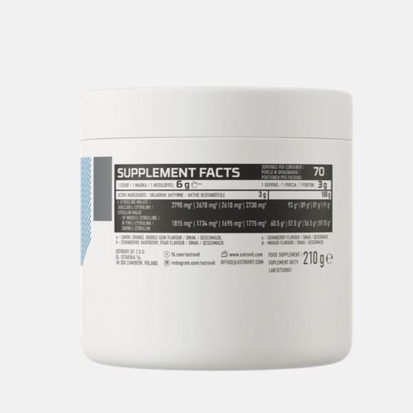Ostrovit Citrulline Orange 210g 2