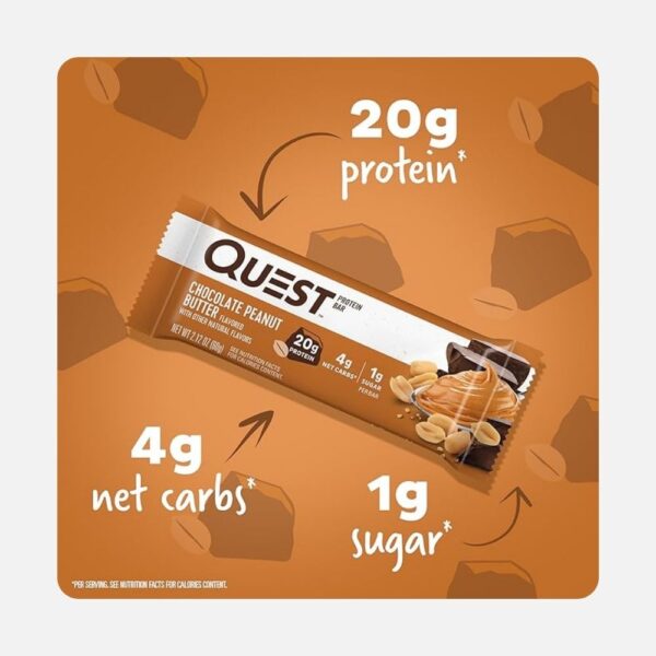 Quest Choc Peanut Butter 60g 3