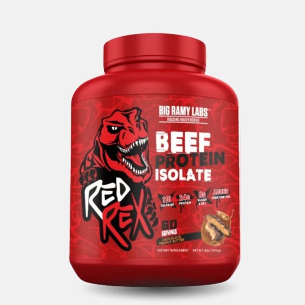 Red Rex Beef Isolate Chocolate Peanut Butter 4lb