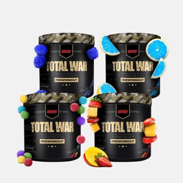 Redcon1 Total War Pre Workout Blue Raspberry 4