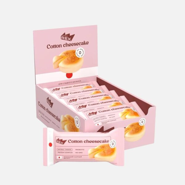 Rex Protein Cake Cotton Cheesecake 40g 2