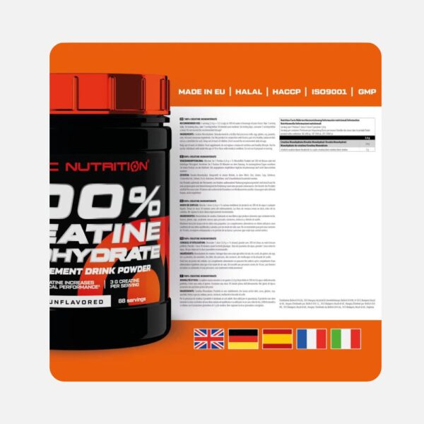 Scitec Nutrition Creatine Monohydrate 300g 2