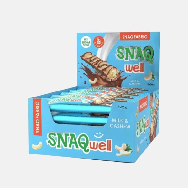 Snaq Fabriq Snaq Well Milk Cashew 20g 2