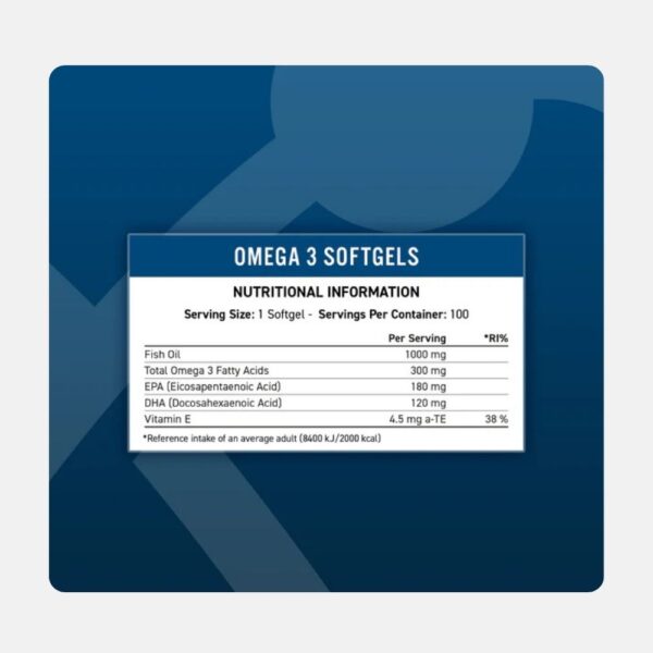 An Omega 3 1000mg 100 Softgels 2