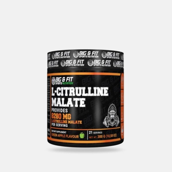 Big Fit L Citrulline Malate Green Apple 300g