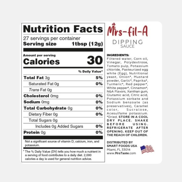 Mrs Taste Fila Dipping Sauce 324g 2