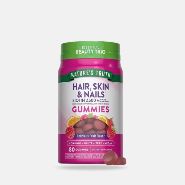 Natures Truth Hair Skin Nails 80gummies