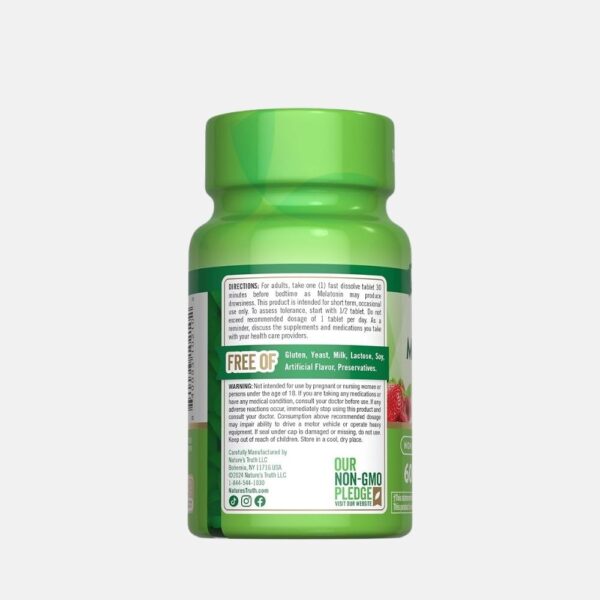 Natures Truth Melatonin 12 Mg 60tabs 6