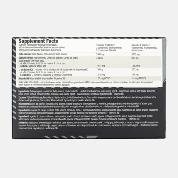 Olimp Beta Alanine Carno Rush Mega Tabs 4