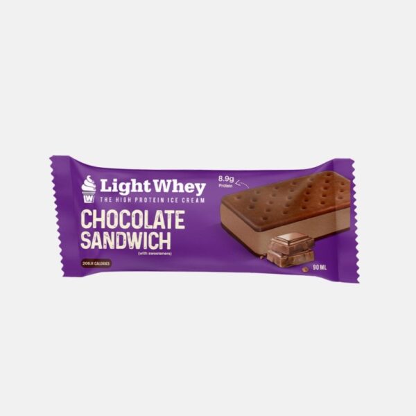 Light Whey Chocolate Sandwich Ice Cream 90 Ml