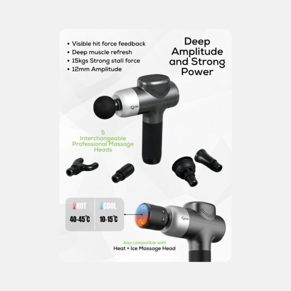 Qutek Knots500 Gun Massager 8